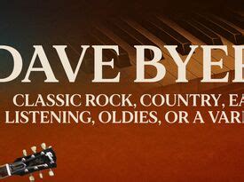 Dave Byers - Singer Guitarist Cleveland, OH - The Bash