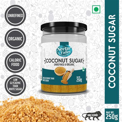 Buy NECTAR VALLEY COCONUT SUGAR | NATURAL SWEETENER WITH MINERALS & LOW ...