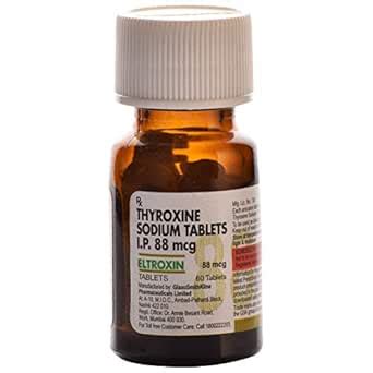 Eltroxin 88 mcg - Bottle of 60 Tablets : Amazon.in: Health & Personal Care