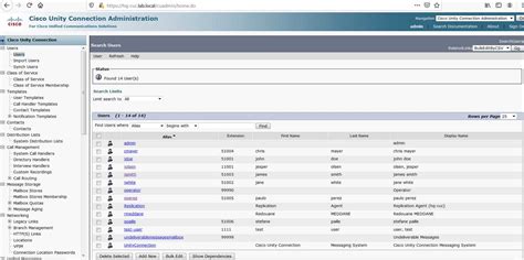 Unity Connection 的图像结果