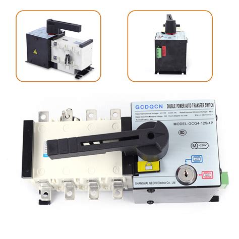 4P 100A Automatic Transfer Switch Dual Power | Ubuy India