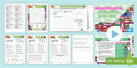 Non Native Social Studies: Nationalities of the UAE Year 3 Lesson 1 ...