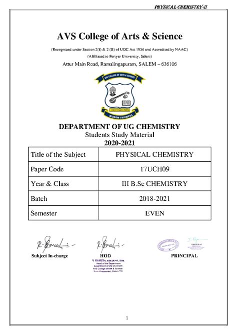 BP305P Pharmaceutical Organic Chemistry 2 Lab Manual - POC-II Lab ...