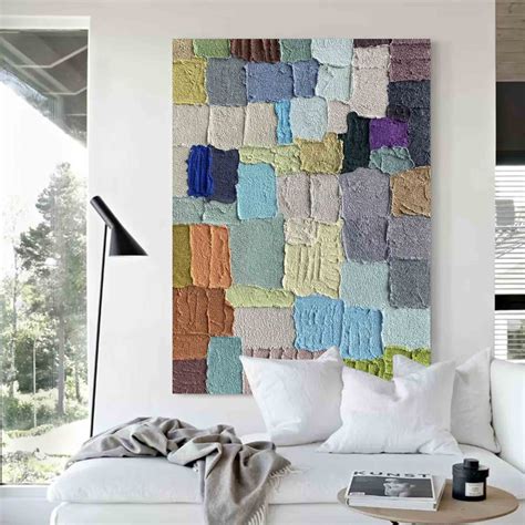 Colorful Textured Abstract Painting Textured Abstract Art On Canvas ...