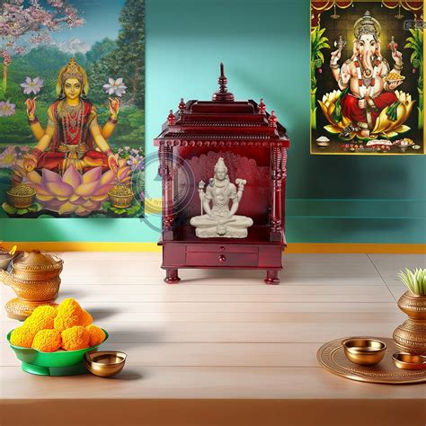 Marke: Nagina International High Quality Handmade Wooden Hindu Temple ...