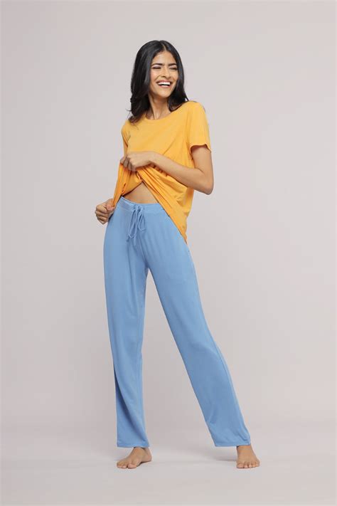 Cozy Blue Straight Lounge Set – NeceSera