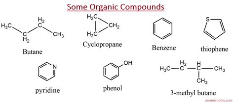 Image result for Organic Compounds Examples