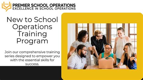 New to School Operations Training Program (Winter 2024), January 10 to ...