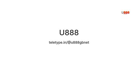 U888 — Teletype