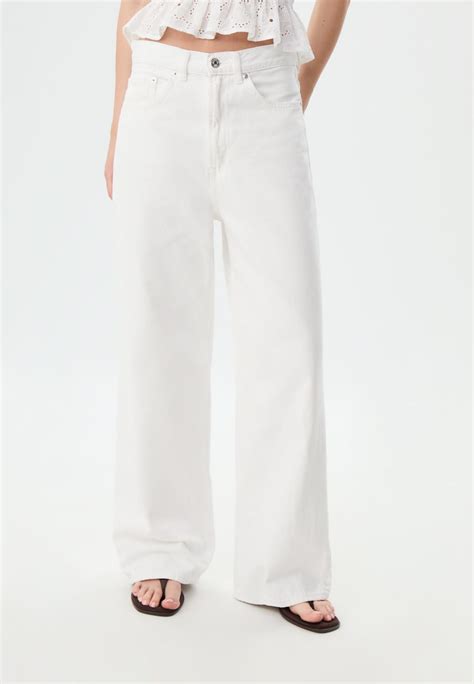 White Wide Leg Jean | Bofrike