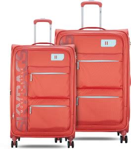 SKYBAGS VANGUARD PLUS 8W EXP STR 71+82 CORAL Check-in Suitcase 4 Wheels ...