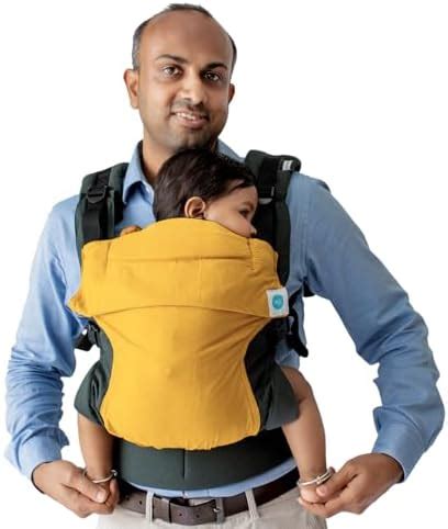 SOULSLINGS Aseema Baby Carrier - Mustard | Award-Winning Newborn to ...