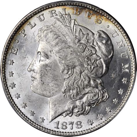 1878 Morgan Silver Dollar. 8 Tailfeathers. VAM-14.4. Hot 50 Variety ...