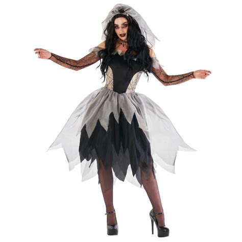 Image result for Girls Zombie Bride Costume