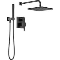 Dual Rainfall & Handheld Shower System - High Pressure, Easy Install ...