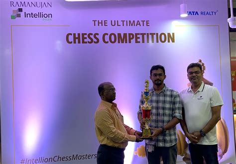 Muthu Rakesh Babu victorious at Intellion Corporate Chess Tournament ...
