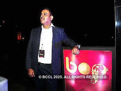 Gaurav Mavi snapped with Amit Mavi. Amit is the MD of BOP