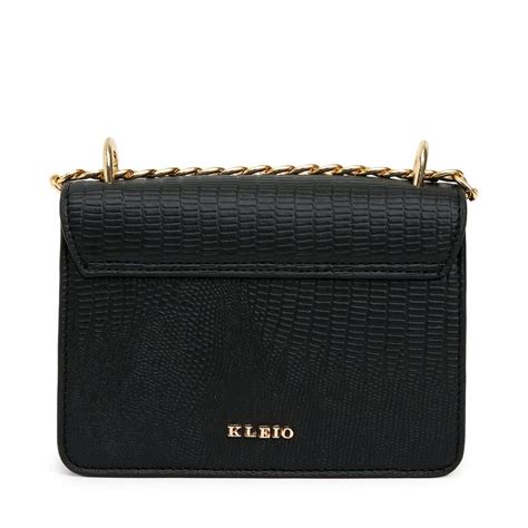Buy KLEIO Mini Cross Body Sling Bag Black Online