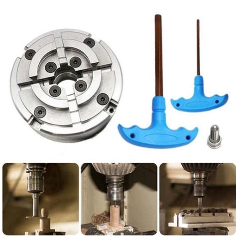 Jual Chuck Bubut 4 inch 4 Jaw/Claw Bubut 4 4 Jaw KP M33 M15 - Jakarta ...