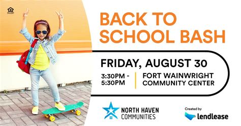 Back to School Bash 2024, 4268 Neely Road, Fort Wainwright, AK, United ...