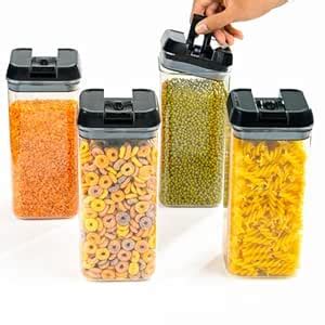 Buy TEX-RO Air Tight Containers For Kitchen Storage Box/BPA Free ...
