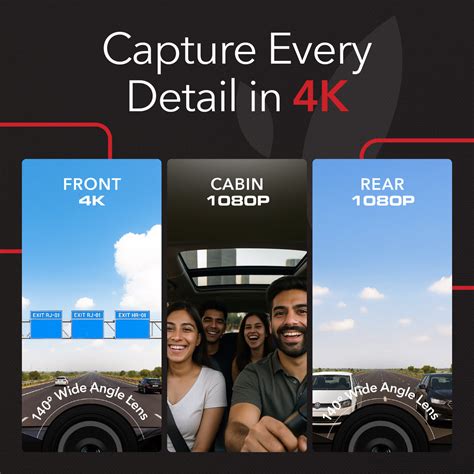 Sense 4K Ultra Three Channel Dash Cam – Dylect