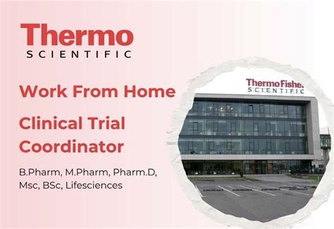 Thermo Fisher Remote Jobs – Clinical Trial Coordinator (Work From Home ...