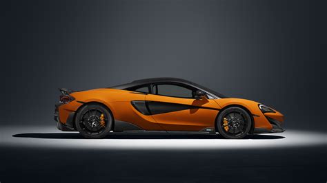 Download Supercar Orange Car Car McLaren Vehicle McLaren 600LT 4k Ultra HD Wallpaper