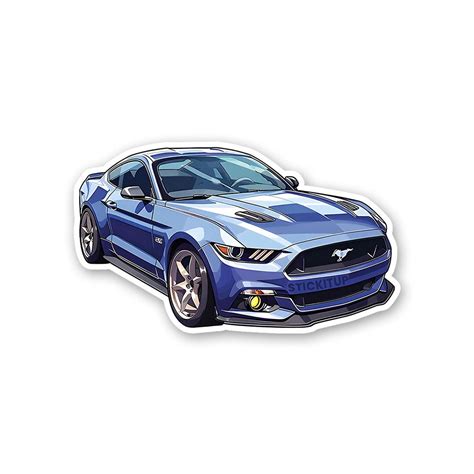 Buy Mustang Sticker Online | Premium Waterproof Vinyl | STICK IT UP