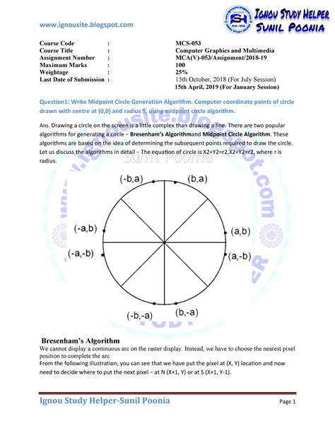MCS-053 2018-19 - Mca Solved assignments - ignousite.blogspot Course ...