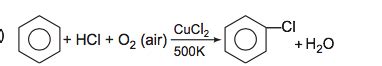 On commercial scale phenol is obtained from chlorobenzene. The ...