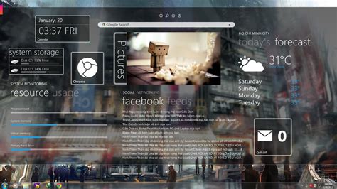 Computer Desktop Design Rainmeter 的图像结果