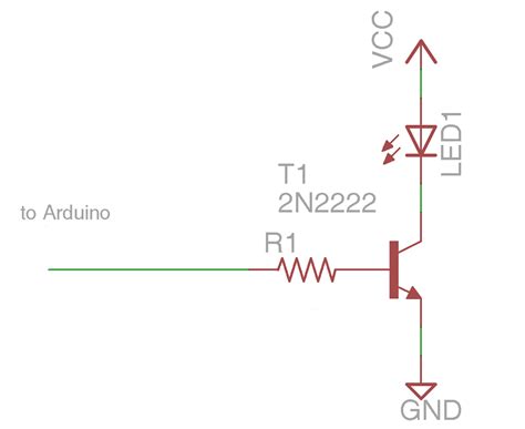 Image result for Arduino Transistor LED