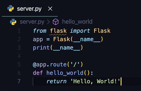Flask Module in Python 的图像结果