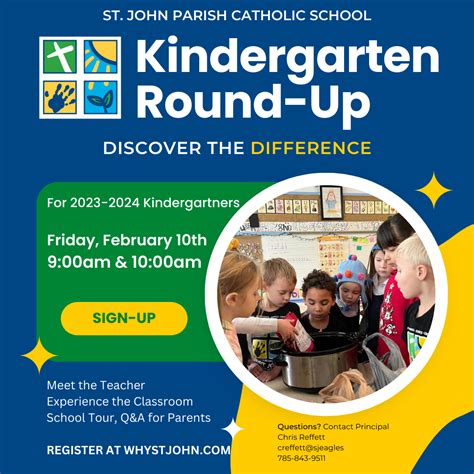 Kindergarten Round-Up 2023 | St. John School