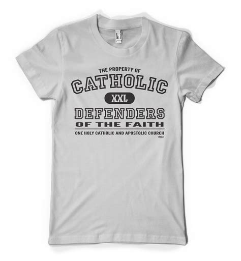 Defenders of the Faith - My Catholic Tshirt - Catholic t-shirts