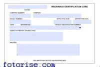 Image result for Auto Insurance ID Card