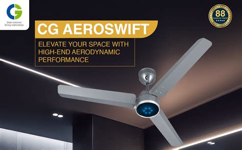 Buy CG AeroSwift Ceiling Fan | 1200mm | High speed BLDC Motor | Energy ...