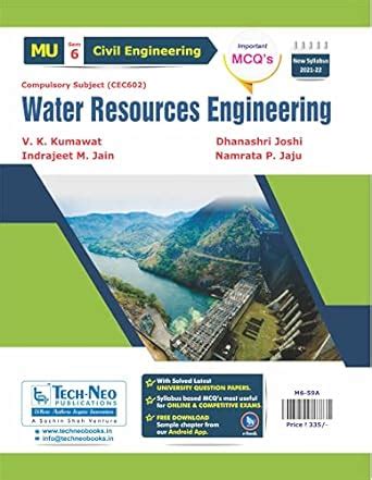 Buy Water Resources Engineering For MU Sem 6 Civil Course Code : CEC602 ...