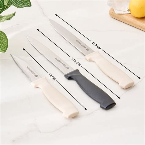 Buy Spinel Cortar Set of 3 Stainless Steel Knives from Home Centre at ...