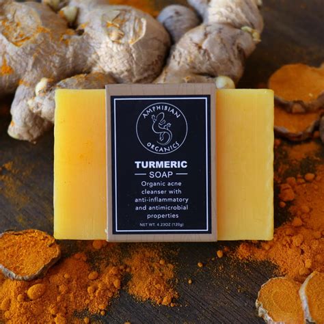 Buy Turmeric Soap - All Natural Gentle Cleanser for All Skin Types ...