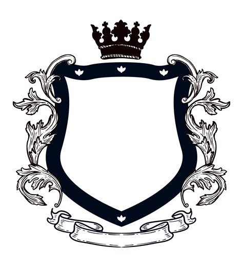 Ancestral Shield Design Template | Family crest template, Heraldry ...