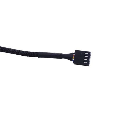 Motherboard CPU 4Pin Fan Extension Cable PWM 4Pin Transfer Wire Chassi ...