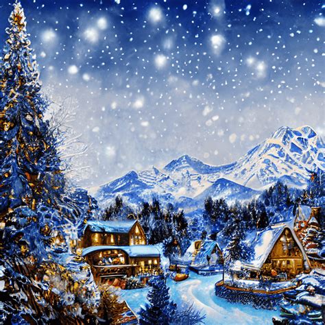 Winter Wonderland Blue Diamond Background Winter Wonderland Design 3d
