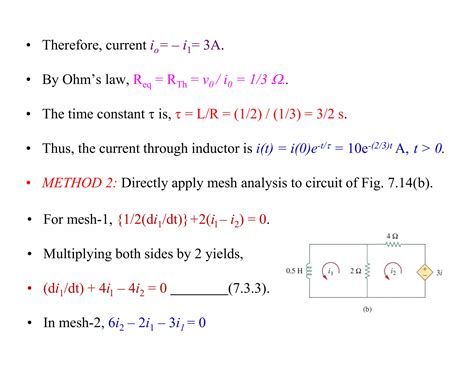 Image result for Simple System Equation Example for Circuit First Order