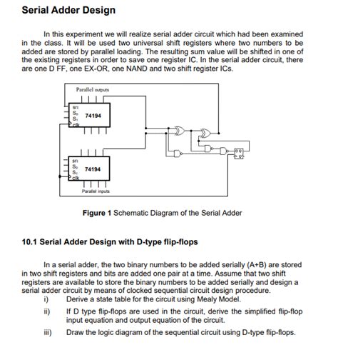 Serial Adder Logic Design 的图像结果