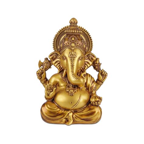 Artarium Vighanharta Ganesh Idol for Home, Office and Car Dashboard (9 ...