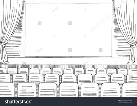 Movie Theater Drawing