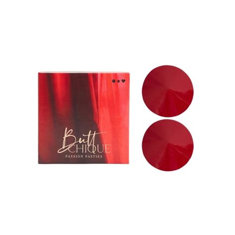 Circle Pasties Red | Leather Nipple Covers | Padded Panties – Butt-Chique