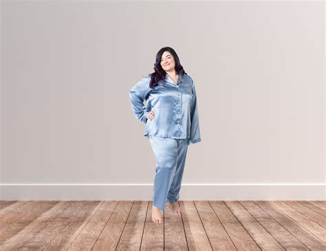 Women's Plus Size Silk Pajamas – Forsters Finery